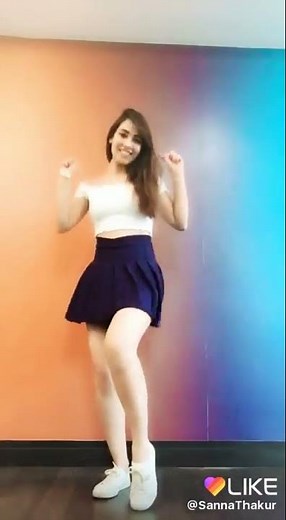 Skirt fly dance 😍💓