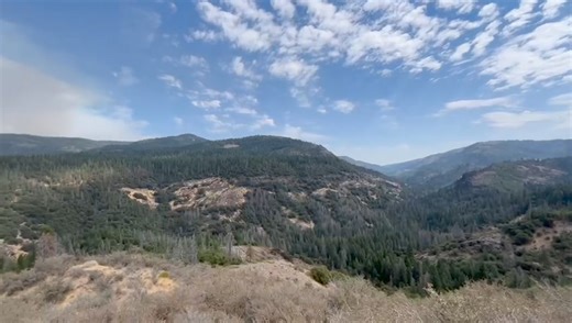 Firefighters are working hard to construct line on the Park Fire. The potential for thunderstorms could increase fire activity. | CAL FIRE/Butte County