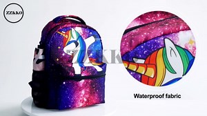 ZZKKO Sugar Skull Floral Boys Girls School Computer Backpacks Book Bag Travel Hiking Camping Daypack