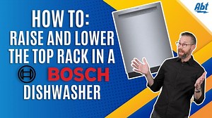 How to Adjust the Top Rack In A Bosch Dishwasher