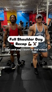 2.5K views | Beast Mode Shoulder Workout ‍  Full Set & Rep Count...