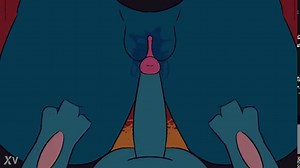 Male Riolu cornered by horny Female Lucario and her hungry pussy