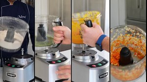 Waring Commercial WDF75RC Heavy Duty 8.5 lb double basket deep fryer, includes 4 twin baskets & 2 night covers - 1800w, 120V, 5-20 Phase Plug, Silver