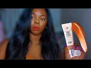 New ! It Cosmetics Cc + Nude Glow Lightweight Foundation