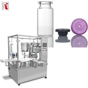 [Hot Item] Automatic 2ml 10ml 20ml Small Bottle Liquid Spray Eye Drop Vial Glass Dropper Essential Oil Filling Machine and Capping Line
