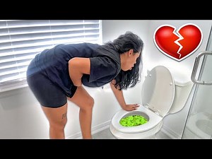 RAYSSA WOKE UP REALLY SICK IN THE MIDDLE OF THE NIGHT 🤮