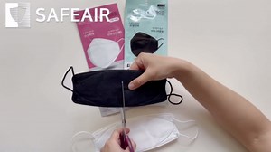 Adult Premium KF94 Mask, Comfortable and Breathable Certified Mask from Korea, Variety Colors (3D Mix - Pack of 20)