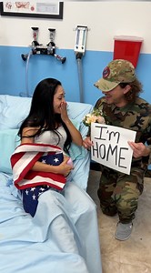 Military surprises pregnant girlfriend in hospital ❤️ their reunion made me cry. when she sees him, he has a special surprise for her. Thanks for watching! This video was produced by Rick Lax and Jacky P | Jacky’s Kitchen