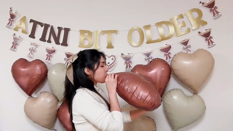 Tini Bit Older Espresso Martini Banner, Tiny Bit Older Party Decor Set, A Tiny Bit Older Birthday Espresso Martini, Espresso Martini Party Decorations, Espresso Martini Garland Decorations for Party Balloons