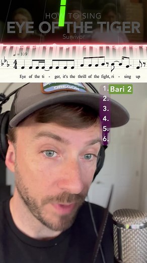 HOW TO SING Eye Of The Tiger by Survivor 🐯 #acapella | Peter Hollens