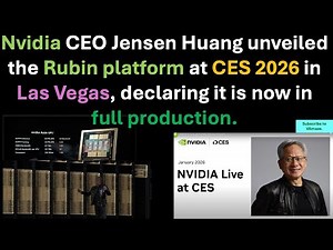CES 2026 Vera Rubin AI Platform: 72 GPUs, Rack-Scale Computing & Agentic AI | NVIDIA CES 2026