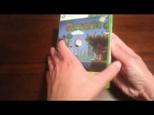 Terraria Xbox 360 standard edition unboxing