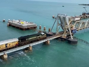 30K views · 612 reactions | Most Dangerous Train Accident on Pamban Bridge | Story of Pamban Dhanushkodi | Jenil Unique Vlog | Facebook