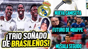 64K views · 4K reactions | ¡SOLO FALTA ENDRICK! | NUEVA CAMISETA DEL REAL MADRID | FUTURO DE KYLIAN MBAPPE | MUSIALA INTERESA AL MADRID | Chica Merengue | Facebook