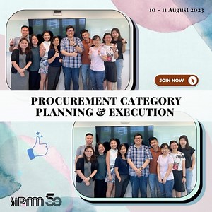 Closing the week strong: Our participants gained valuable category planning and execution insights. Visit sipmm.edu.sg and join us for more upcoming in-person programmes! 😊 | SIPMM - Singapore Institute of Purchasing and Materials Management