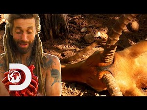 Survival Expert Hunts An Impala With A Bow And Arrow l Naked And Afraid: Alone