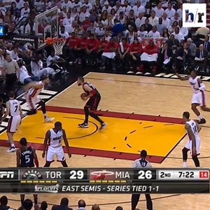 Josh McRoberts with the MEAN deny. | Bleacher Report