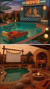 Who says movie night has to stay on the couch? 🍿💦 These Outdoor Theater Pool ideas turn your yard into the ultimate backyard movie night pool experience! 🌴🎥✨ From floating popcorn trays to starry night vibes, get inspired for next-level home entertainment. 👍 Like & subscribe for more! #BackyardMovieNightPool #PoolsideCinema #OutdoorLiving | Viral Homes
