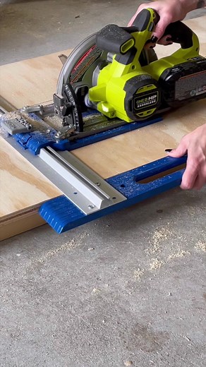 No table saw? No problem! Use the Rip-Cut for straight, consistent cuts with your circular saw. | Kreg Tool