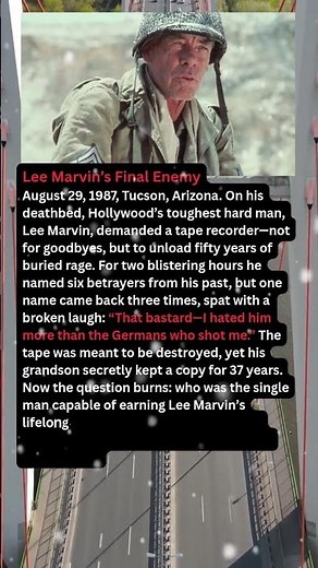 Lee Marvin’s Final Enemy