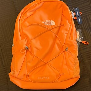 The North Face Jester Backpack in Bright Orange