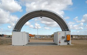 [Hot Item] Portable PVC Dome Shelter Roof Top Tent Container Shelter