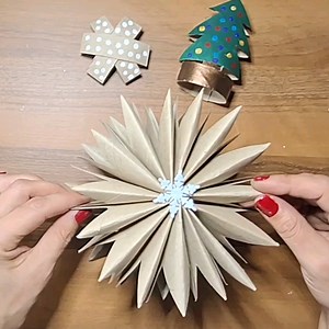 3 different toilet paper rool craft ideas🎄🤍🎅 | Yeliz Craft