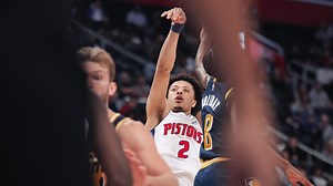 9.4K views · 329 reactions | In last night's win against the Pacers, 5 #Pistons scored in double-digits. Jerami Grant led the team in scoring for the seventh time this season (19 PTS). Cory Joseph added a season-high 18 points and 5 rebounds to help secure the win at home. | Detroit Pistons | Facebook