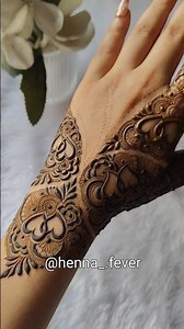 Latest Intricate Detailed Mehendi Henna Design Eid 🤎Unique Mehndi #henna #mehndi #mehendiartistry