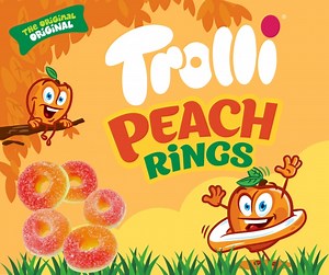 Our favorite treat for the beach! Take a pack with you this summer! Available in major department stores supermarkets and convenience stores! #letthefunwin #TrolliPH #peachrings #sweets #treats #summer #fruits #gummi | Trolli Philippines