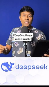 AI Deep Seek ची मराठी जाहिरात! #deepseek #openai #chatgpt #alibaba #marathicomedy | Mirchi Rahul