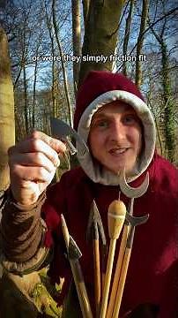 Medieval Arrowheads 🏹 #medieval #history #longbow #robinhood #bowandarrow