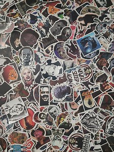 Random Horror Movie/tv Shows Stickers (25 Pack) - Etsy