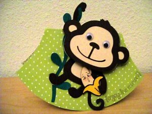 Monkey Rocker Card