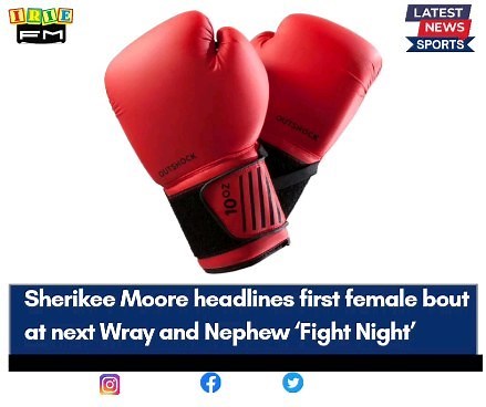 The reigning American Boxing Confederation Caribbean Champion...