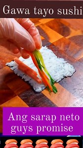 201K views · 1.5K reactions | Home made vegetarian sushi, so yummy simple at madaling gawin. #homemadesushi #fblifestyles #sushi #followerseveryonehighlights #nonfollowersviewers | Olivia P. Asuncion | Facebook