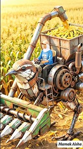 327 reactions · 49 shares | Robot burung perontok jagung. #funny #ตลก #ขำๆ #licu #technology | Mamak Aisha | Facebook