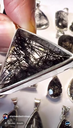 45 reactions · 5 comments | Another sneak peek at what we will be adding to our crystal boutique next. This is an absolutely stunning quality of Brazilian black, Rutile Quartz. Better photos and videos will be coming soon. Too excited not to share! | Starseed Astrology | Facebook