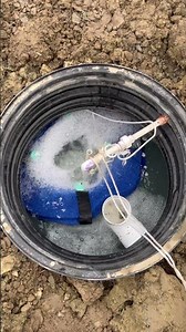 Bubbling septic system ⁉️