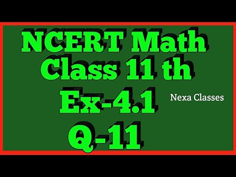 Ex 4.1 Q11 Class 11 Maths Chapter 4 Principle Of Mathematical Induction Ncert
