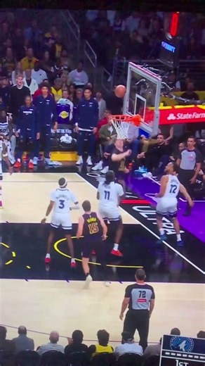 Jake LaRavia blows an open layup