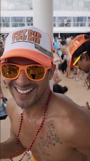 Welcome to Temptation Grand Cruises ❤️‍🔥 Where clothing is optional but the party is non-negotiable.