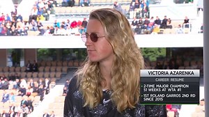 6K views · 76 reactions | The "wise soul of women's tennis."  Victoria Azarenka sits down with Brett Haber and Jon Wertheim to chat about winning her first round and what she's learned about herself in the last few years. | Tennis Channel | Facebook