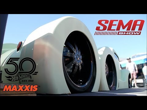 2018 SEMA | 50th Anniversary Hot Wheels + Maxxis Tires (HD)
