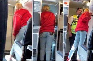 ¡ESCANDALOSO! Bajaron de un avión a Laura Bozzo por “violar normas de seguridad” ( Video)