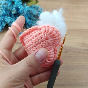 10K views · 57 reactions | Great 朗 Gift crocheted knitted heart keychain, you will love it  #crochet #knitting | Knitting Fashion | Facebook