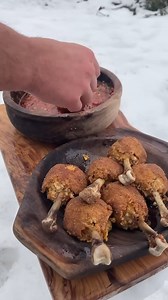 Braided Hot Sauce Chicken Lollipop😍 #foodlover #reelstrending #fypシツ #shorts #OutdoorLiving | LoveandHate