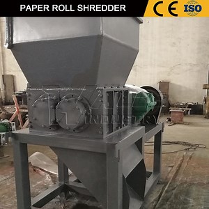 [Hot Item] Paper Roll Shredder Waste Carton Tube Box Shredder Corrugated Paper Shredding Machine