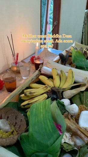 13K views · 728 reactions | Melihat rupa sesaji pada hajat umat Buddha Desa... | BuddhaZine | Facebook