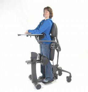 Chelsy in the EasyStand Shadow Tray